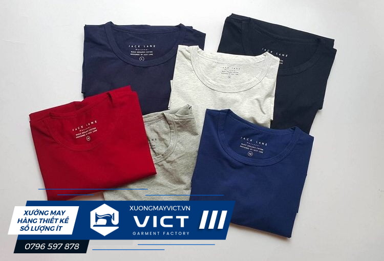 VICT - Xưởng may áo thun lạnh đẹp, đảm bảo chất lượng