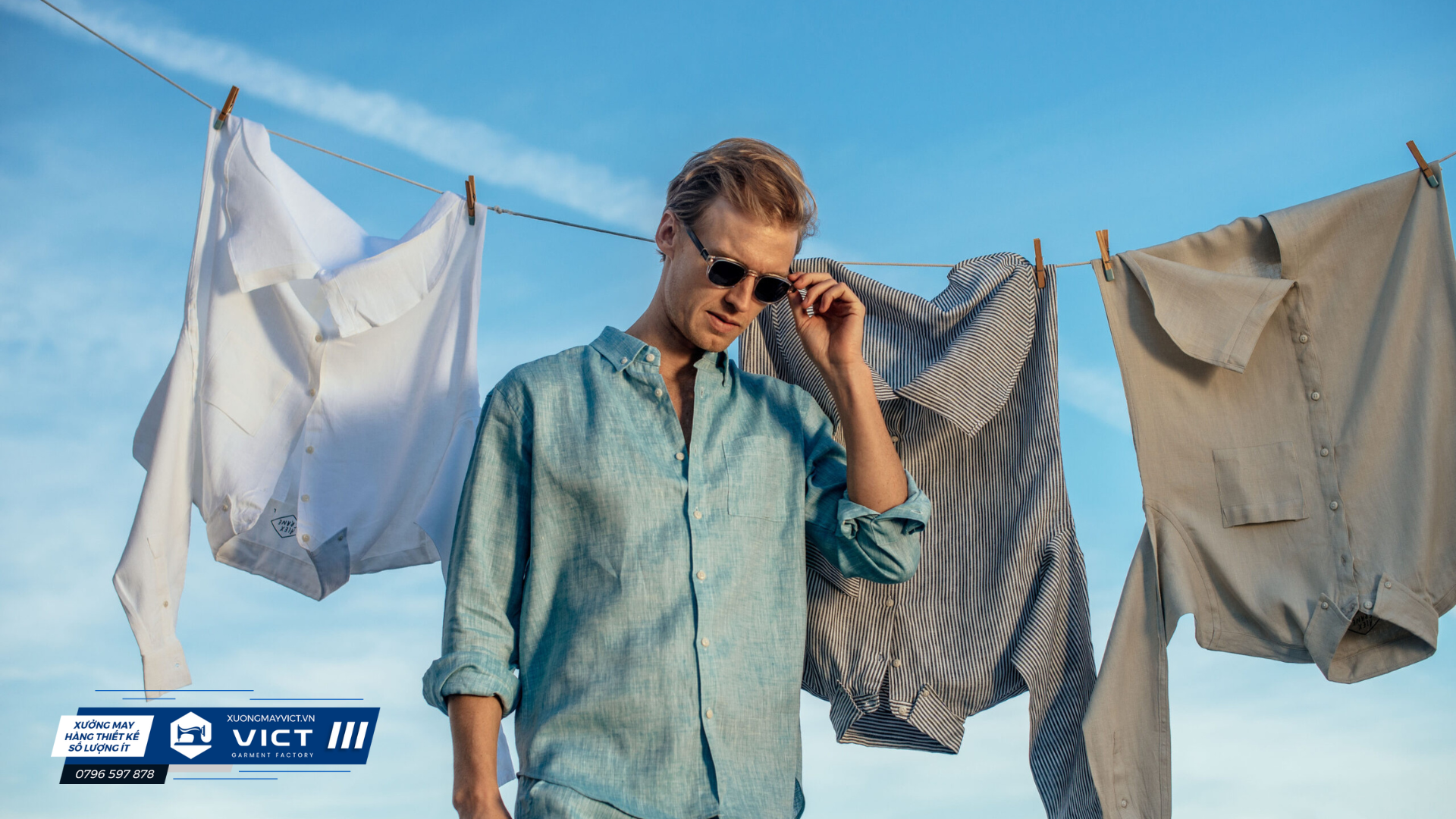 Vải linen có cảm giác mát mẻ và thoải mái khi được mặc vào mùa hè do khả năng thoáng khí và hút ẩm tốt