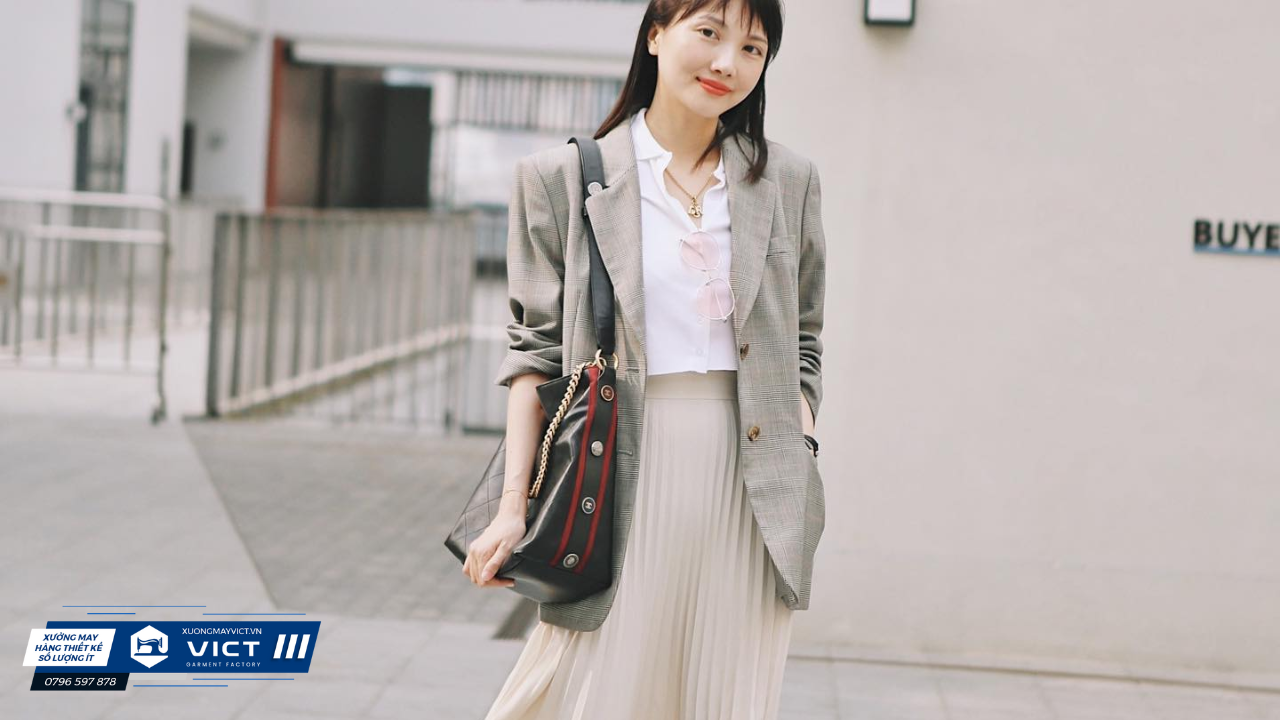 Cách mặc blazer trẻ trung