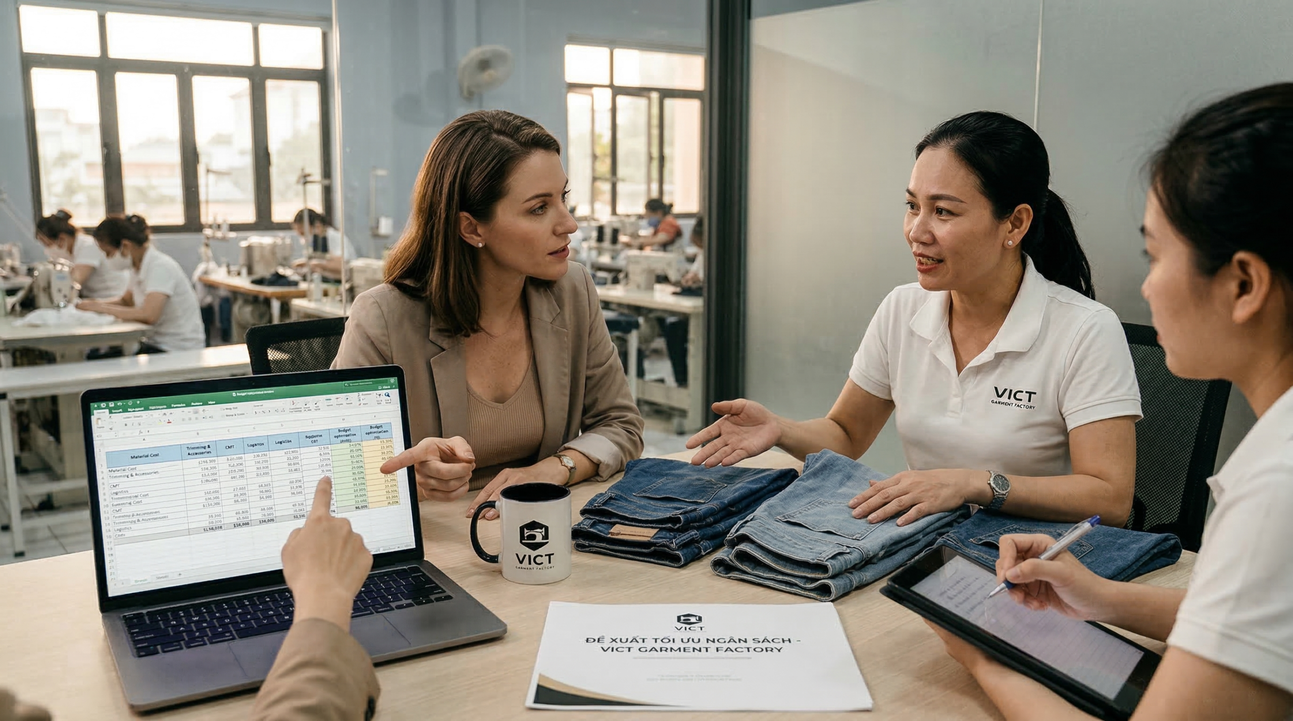 Thương lượng số liệu và kế hoạch sản xuất