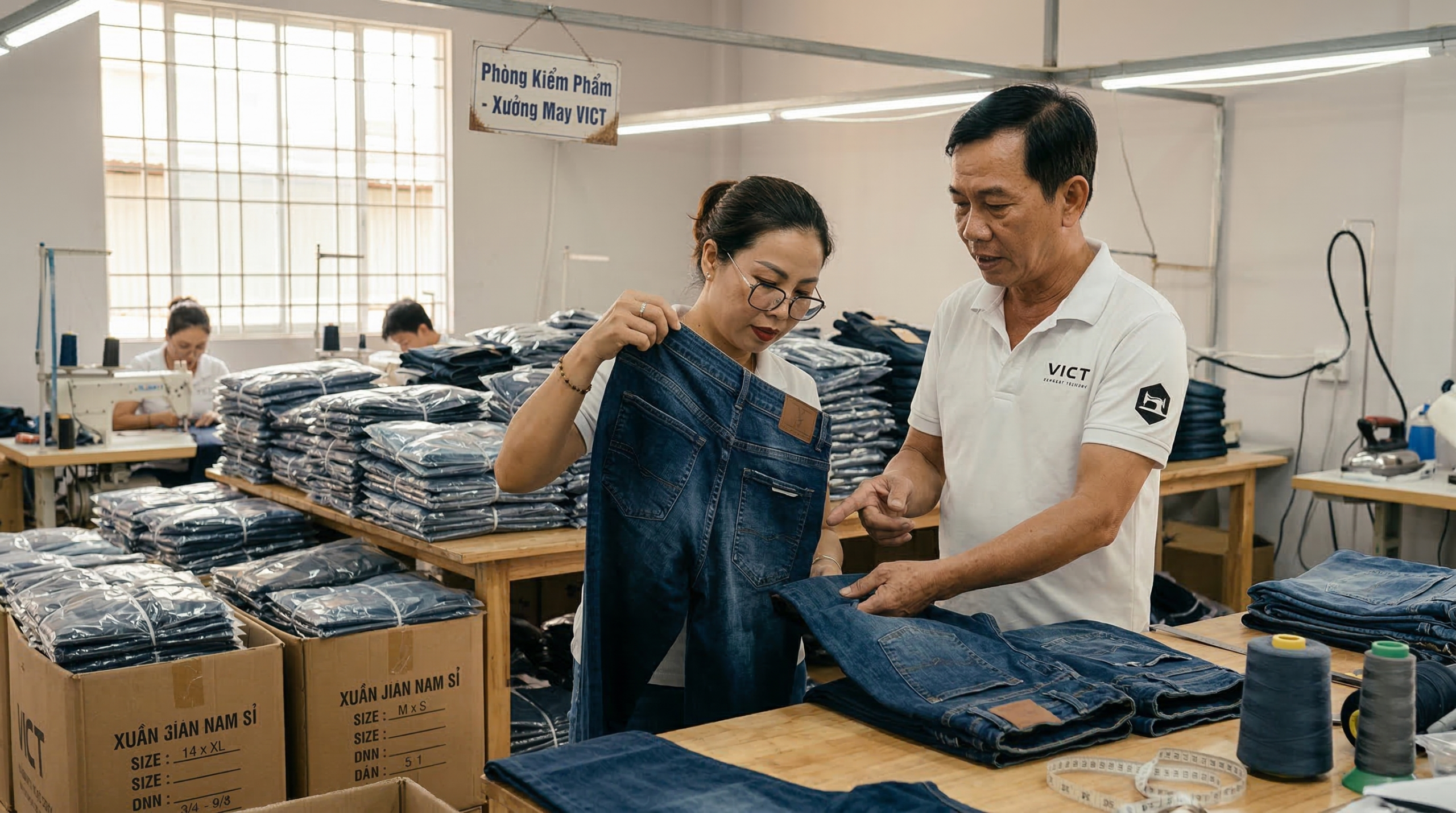 Kinh Nghiệm Lấy Hàng Tại Xưởng Chuyên Sỉ Quần Jean Nam