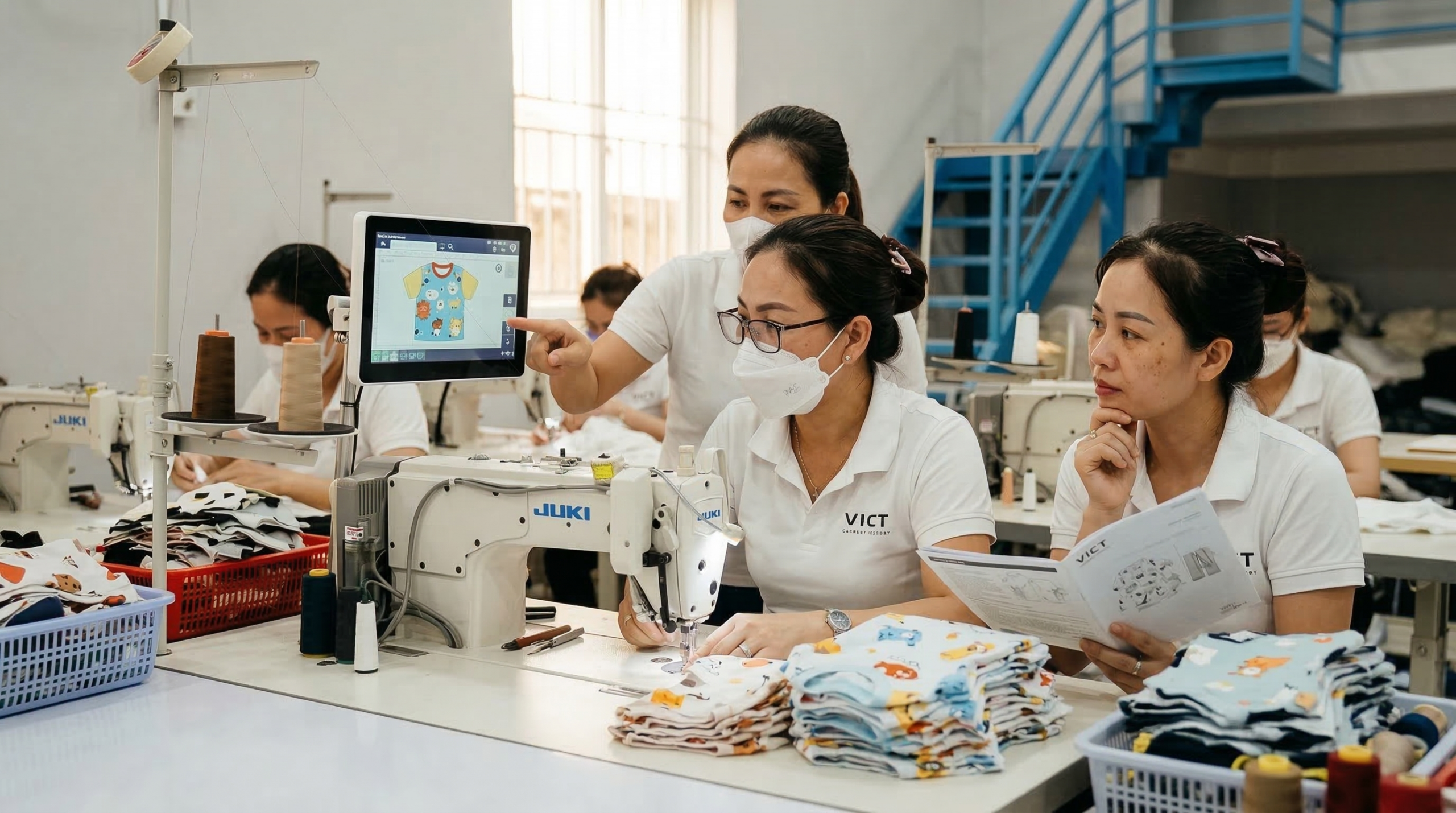 Thách Thức Khi Xưởng Quần Áo Trẻ Em Đổi Mới Năng Lực