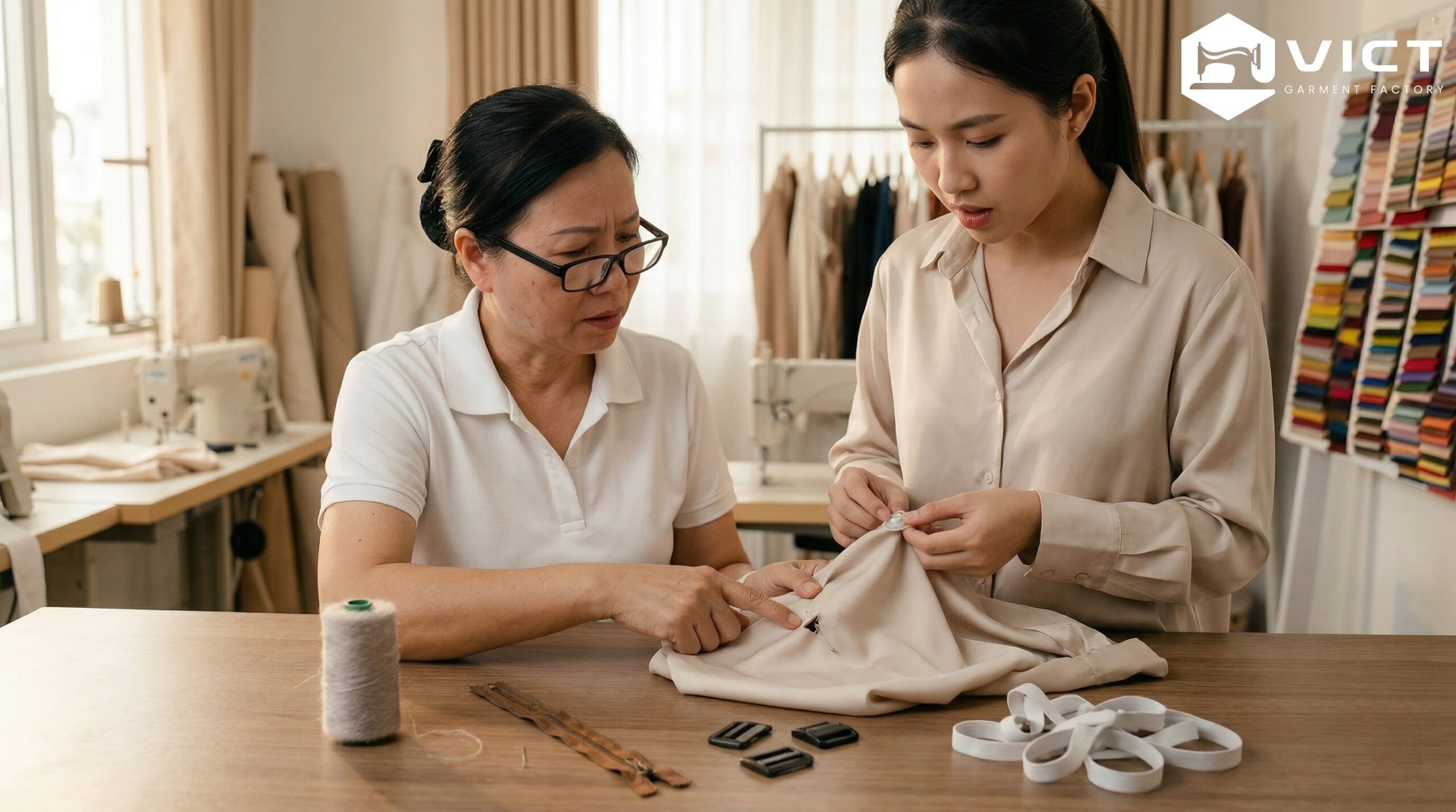 5 sai lầm phổ biến khi lựa chọn phụ liệu may mặc 5 sai lầm phổ biến khi lựa chọn phụ liệu may mặc