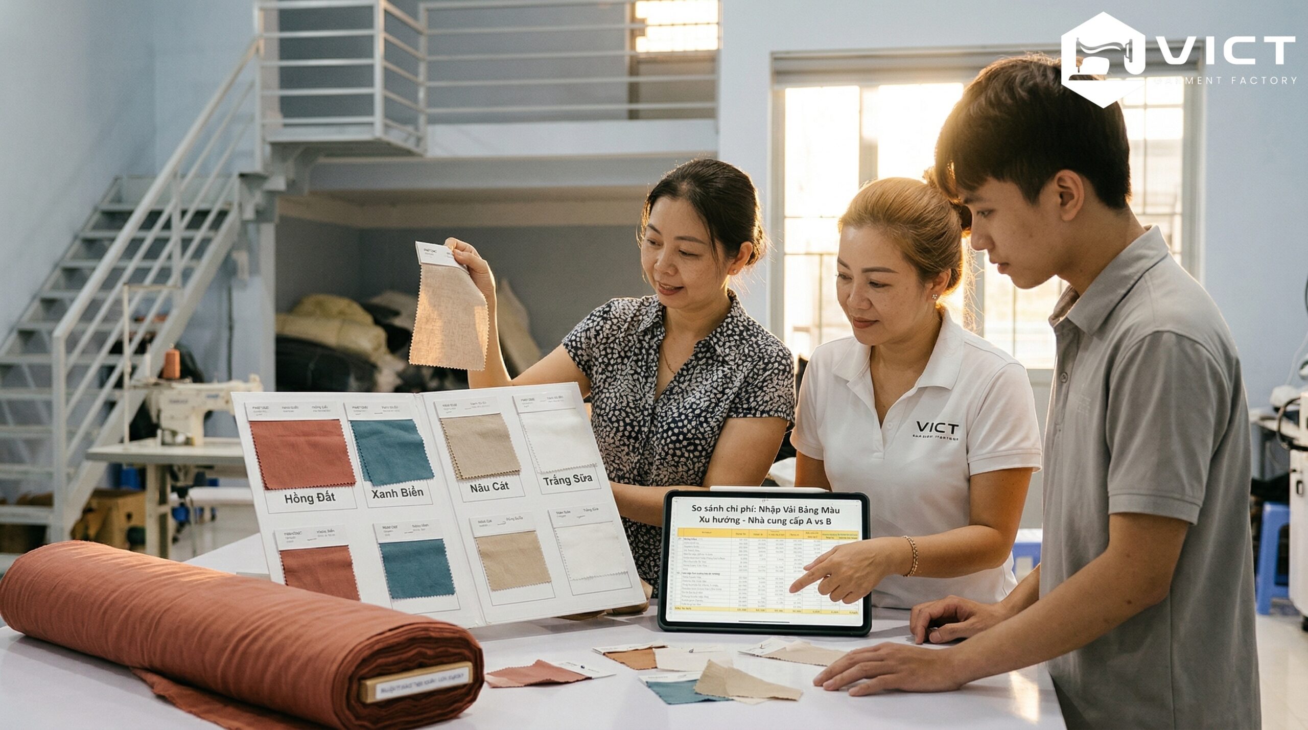 Kinh nghiệm tối ưu chi phí khi nhập vải theo bảng màu vải hot trend Kinh nghiệm tối ưu chi phí khi nhập vải theo bảng màu vải hot trend
