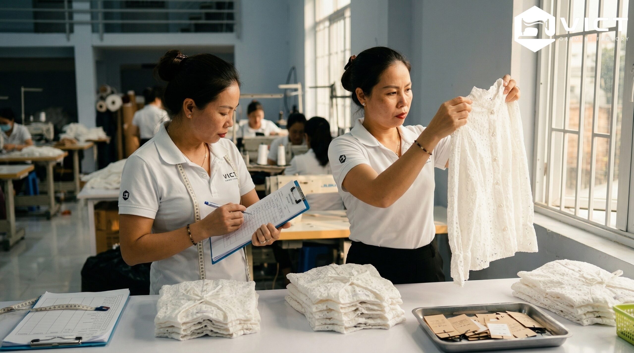Nhật Ký Xưởng May: Khâu Kiểm Tra Chất Lượng (QC) Khắt Khe Nhật Ký Xưởng May: Khâu Kiểm Tra Chất Lượng (QC) Khắt Khe