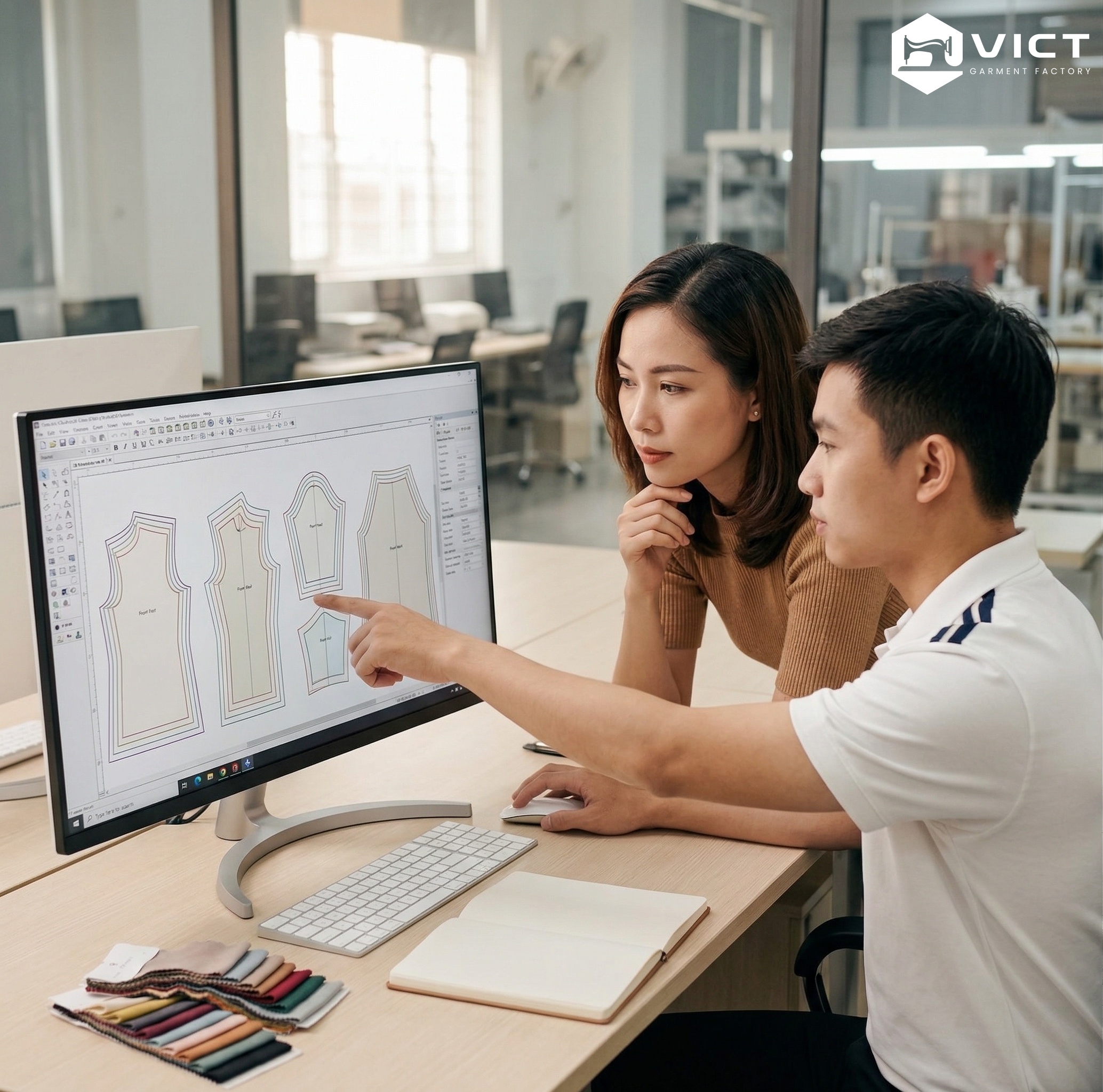 Tiêu chí chọn xưởng có phần mềm nhảy size sơ đồ