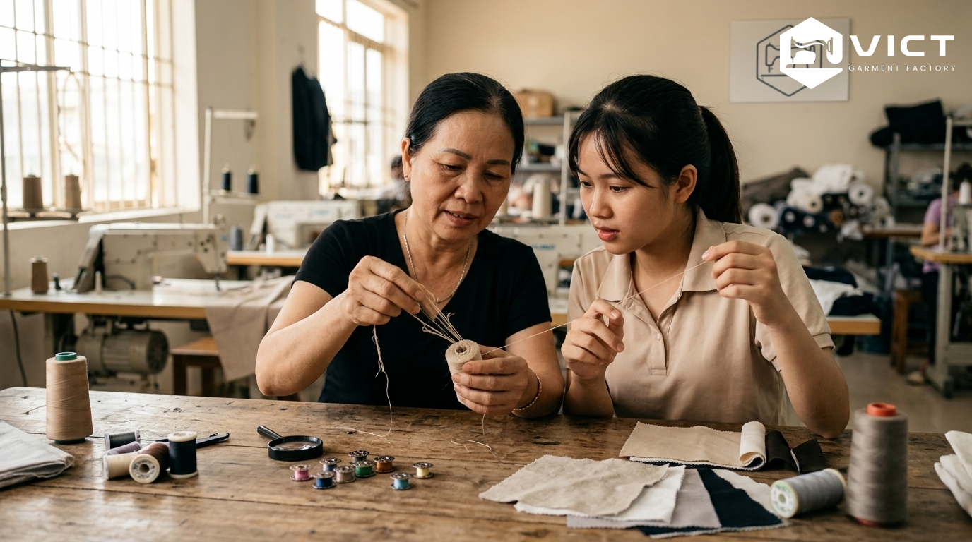 Cách phân biệt các loại chỉ may trước khi lựa chọn