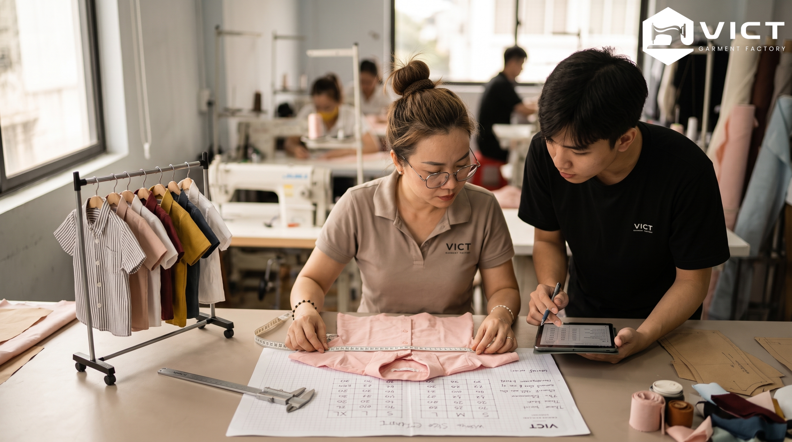 Bảng size áo và chiến lược thử lô nhỏ trước khi scale Bảng size áo và chiến lược thử lô nhỏ trước khi scale