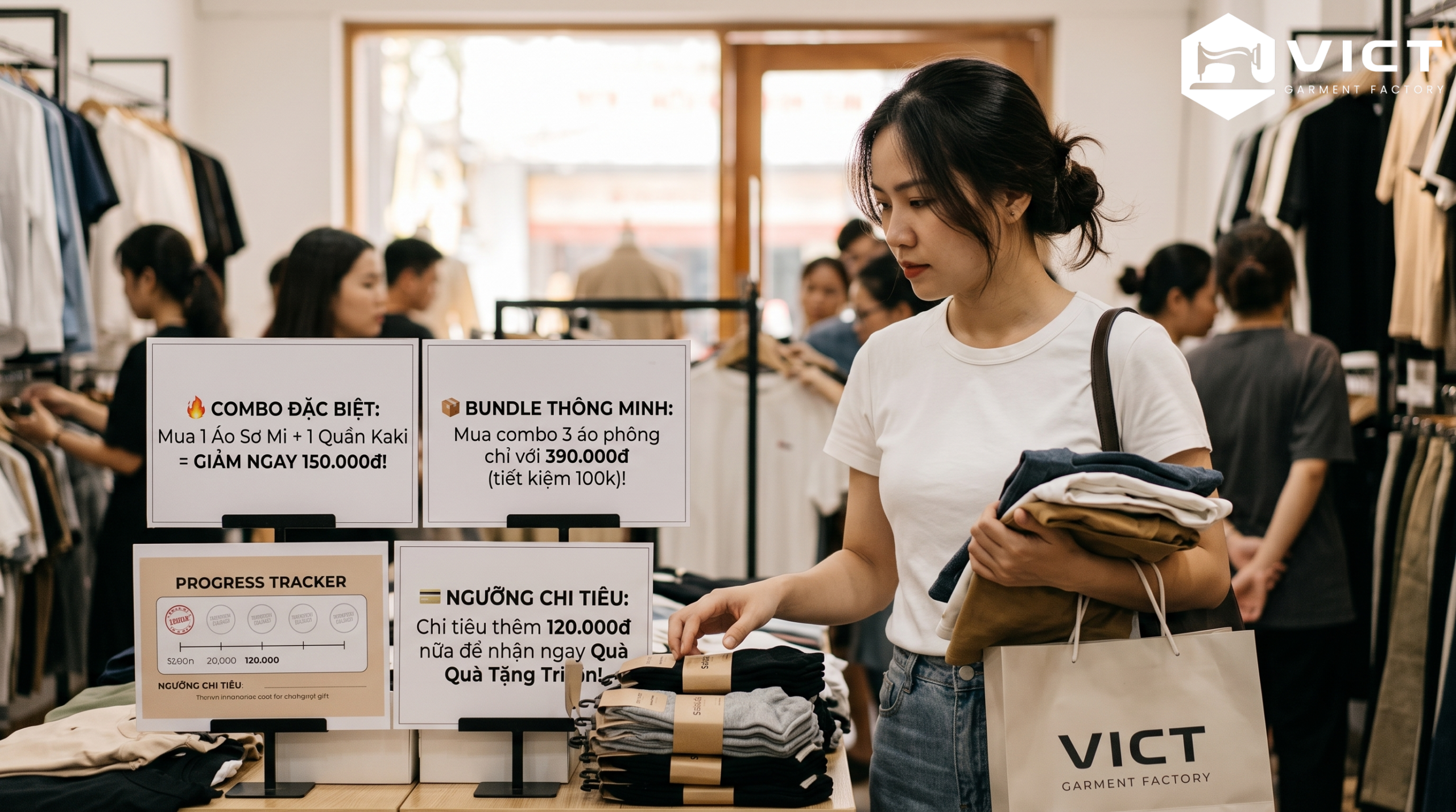 Chiến lược bán hàng bằng combo, bundle và ngưỡng chi tiêu Chiến lược bán hàng bằng combo, bundle và ngưỡng chi tiêu