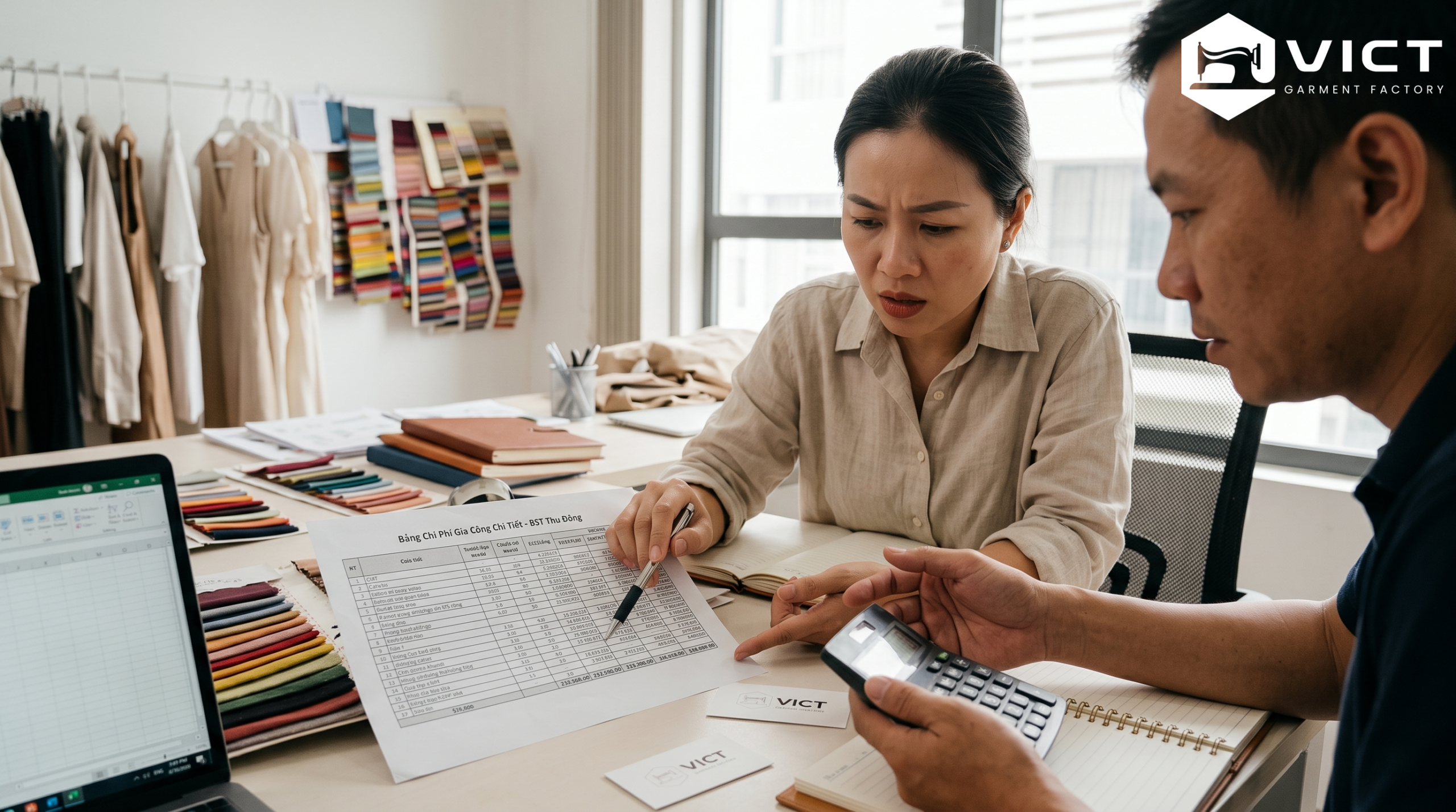 Kinh doanh thời trang muốn tiết kiệm phải tính đúng tổng chi phí gia công kinh doanh thời trang