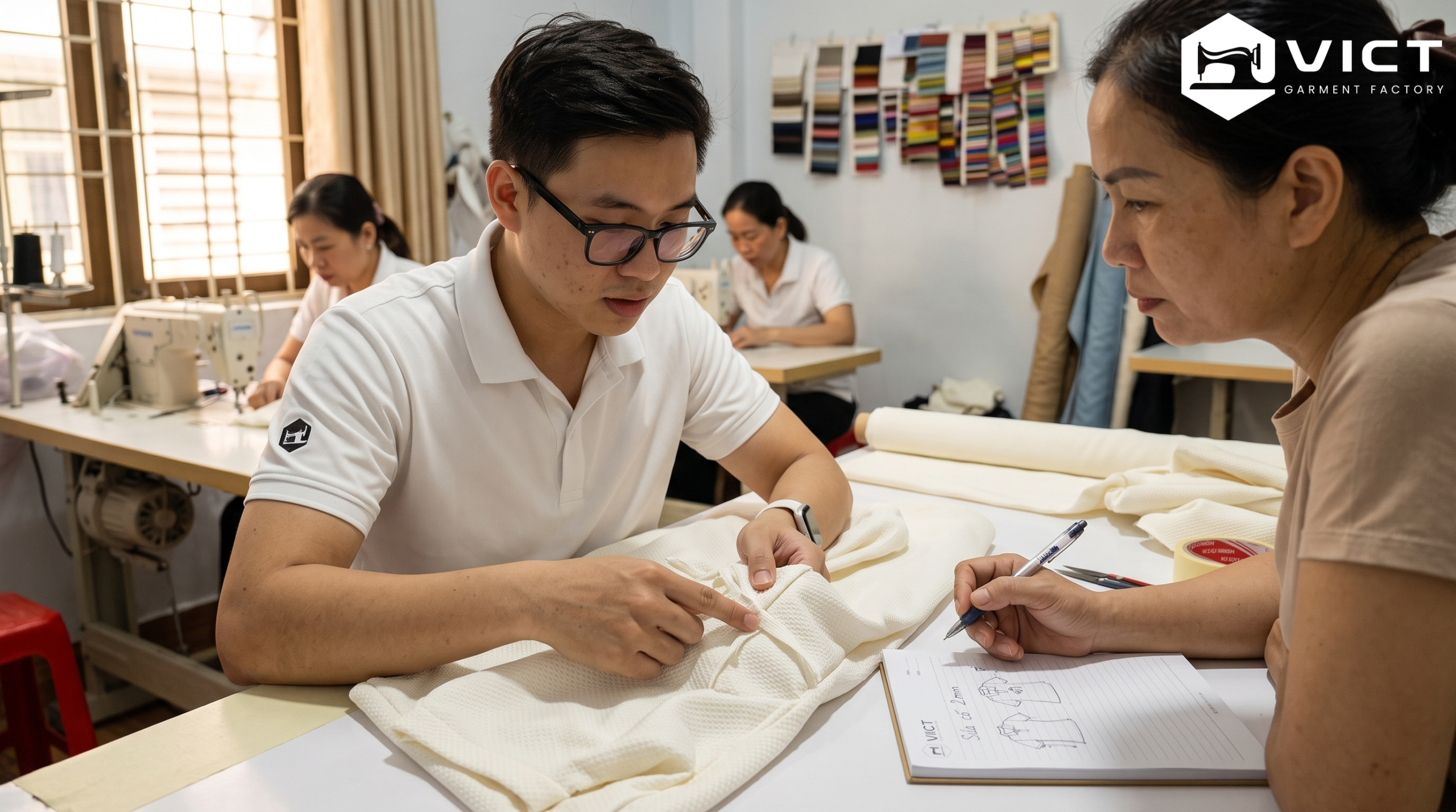 Quy trình làm việc với xưởng may số lượng ít để hạn chế sửa hàng Quy trình làm việc với xưởng may số lượng ít để hạn chế sửa hàng